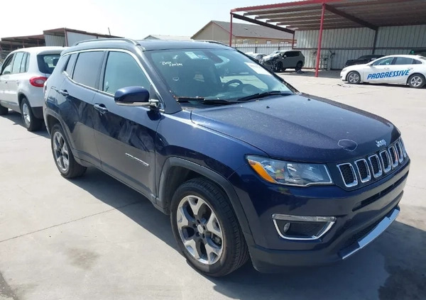 Jeep Compass cena 36900 przebieg: 99885, rok produkcji 2019 z Nieszawa małe 92